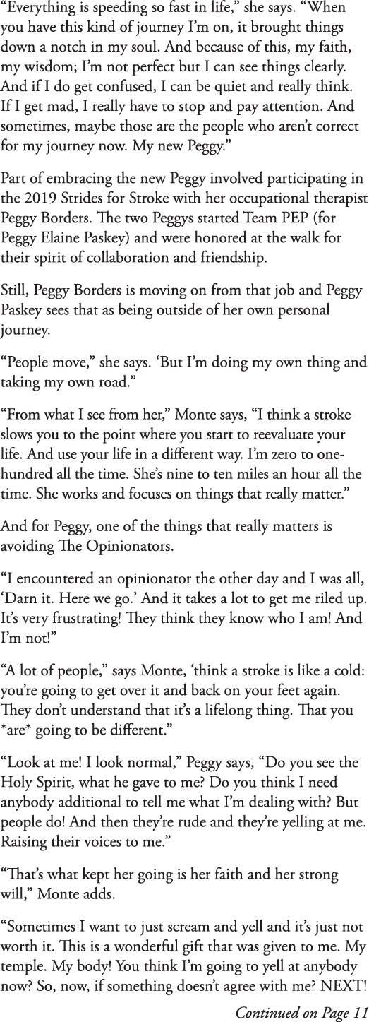  Everything is speeding so fast in life   she says   When you have this kind of journey I m on  it brought things dow   